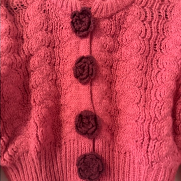 Urban Outfitters Kimchi Blue Blossom Knit Cardigan - Picture 4 of 5